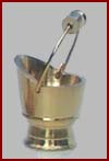 HA007 Brass Coal  Scuttle