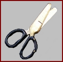 HA008 Opening Metal Scissors