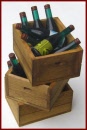 PA062B Stack of Three Crates with Beer Bottles