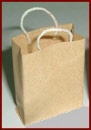 SA21035 Brown Carrier Bag